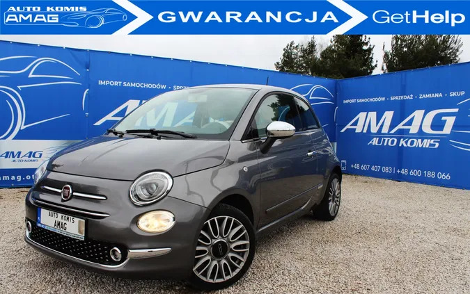 fiat wielkopolskie Fiat 500 cena 34300 przebieg: 67000, rok produkcji 2017 z Zbąszyń